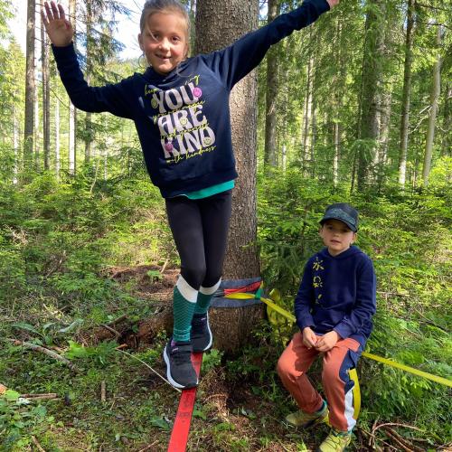 Slackline Sporttag