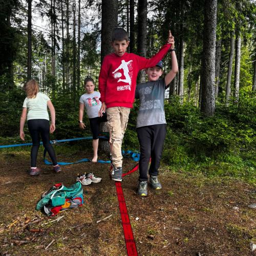 Slackline Sporttag