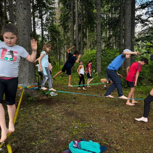 Slackline Sporttag